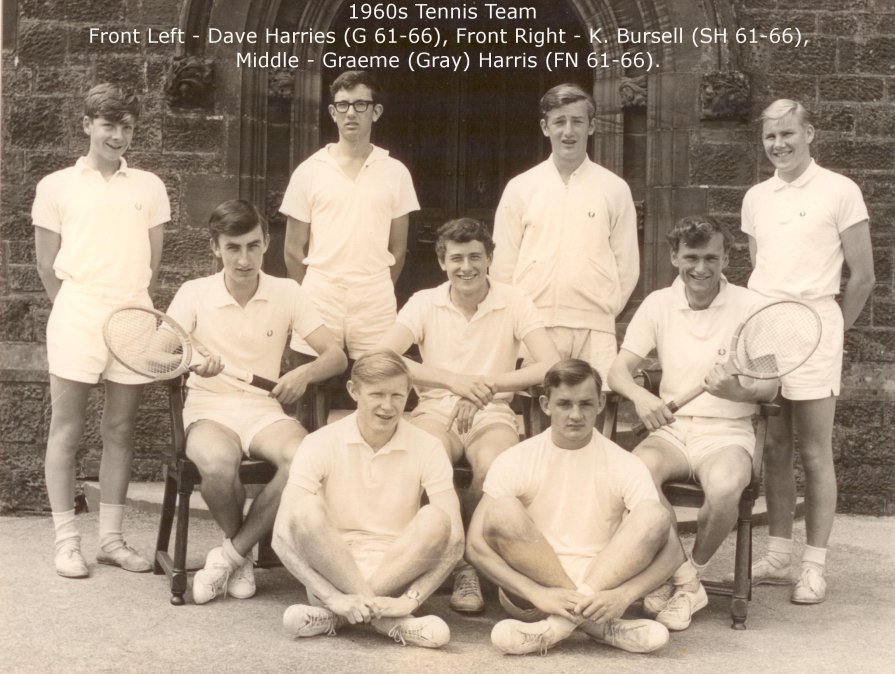 1960s Tennis Team